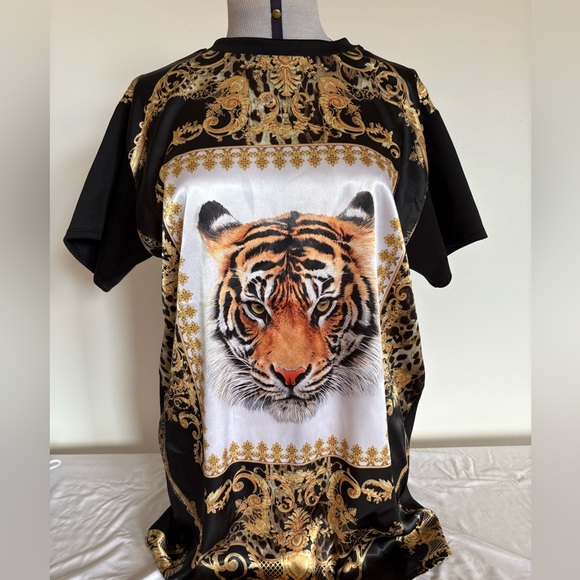 TIGER Satin Top - Picture 2 of 10